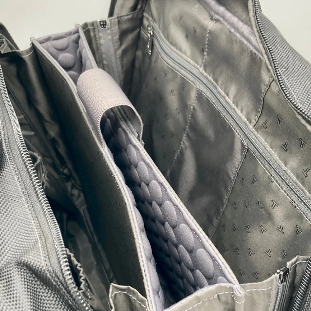 Tumi Black Rolling Carry-On Briefcase